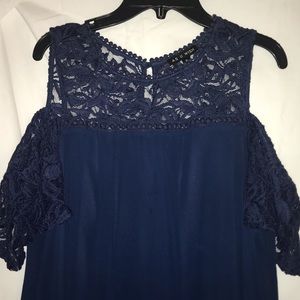 As U Wish navy blue dress